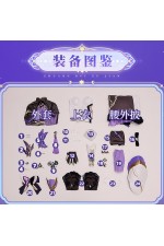 1/3 Delusion Honkai Star Rail Elysia Battlesuit Cosplay Costume